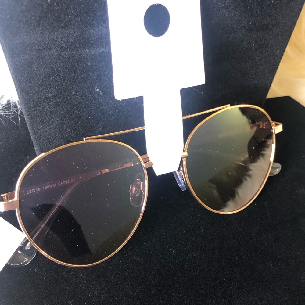 Brown/gold frame  glasses